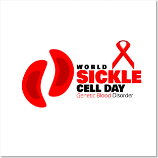 World Sickle Cell Day Posters and Art
